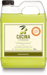 PANZERR Cucina: botella de jabon, aroma cilantro y olivo para cocina