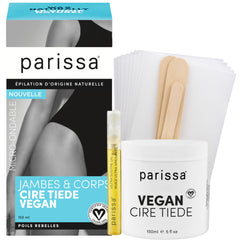 Parissa aplicación cera para piernas y cuerpo: suave y efectiva