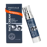Particle crema cara hombre en bote 6 en 1 ofrece hidratación diaria.