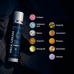 Particle Crema cuello absorcion rápida, lista para aplicar antes de salir