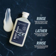 Particle Jabon Ducha para todo tipo de piel, uso diario.