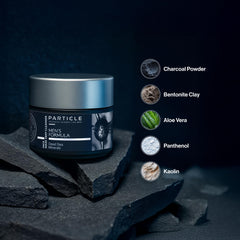 Particle Mascarilla Mineral para Hombres, limpieza profunda para piel equilibrada.