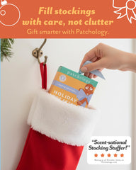 Patchology aroma a jengibre navideño en parches de ojos para relajación.