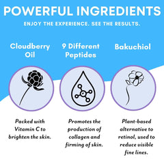 Patchology bakuchiol hidrata y suaviza líneas finas.