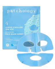Patchology mascarilla hidrogel fría para refrescar la piel y calmarla.