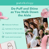 Patchology parches gel ojos con centella asiática para calmar piel e iluminar.