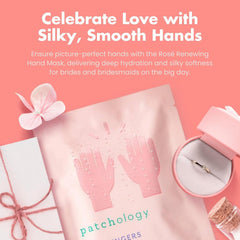 Patchology Rosé Fingers hidratación profunda para manos secas y agrietadas