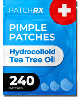 PatchRx parches acne envase, opción discreta para cuidado diario.
