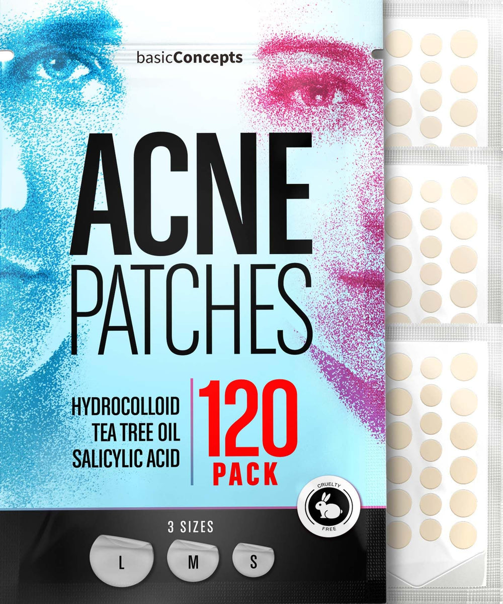 PatchRx parches para granos en empaque de 120, protección y absorción para la piel.