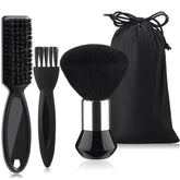 Patelai cepillo cuello barbero para limpieza suave.