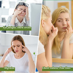 Patelai máscara ojos jade relajante: calma la mente durante el descanso.