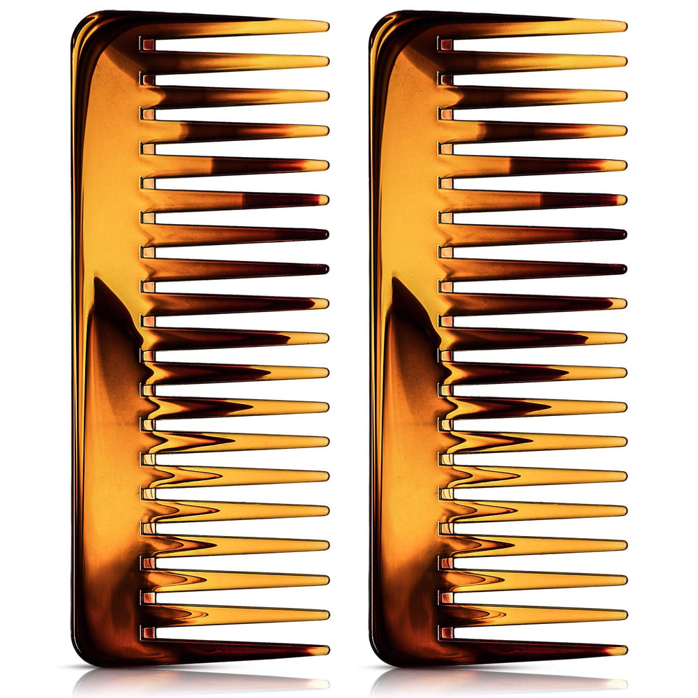 Patelai peine dientes anchos desenreda suave y evita tirones en cabello rizado