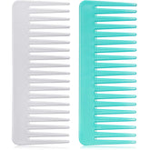 Peine Patelai de dientes anchos, desenreda cabello mojado o seco con suavidad