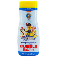 Patrulla Canina, botella de 709 ml, baño burbujeante de frambuesa, suave para piel sensible