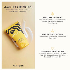 PATTERN Beauty Conditionneur intensif – bouteille 3oz, hydratation en voyage.