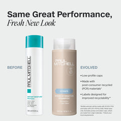 Paul Mitchell Champú Hidratación Pura: espuma suave para limpieza delicada