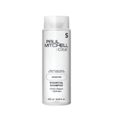 Paul Mitchell Clear Essential Champú: botella visible y limpieza suave