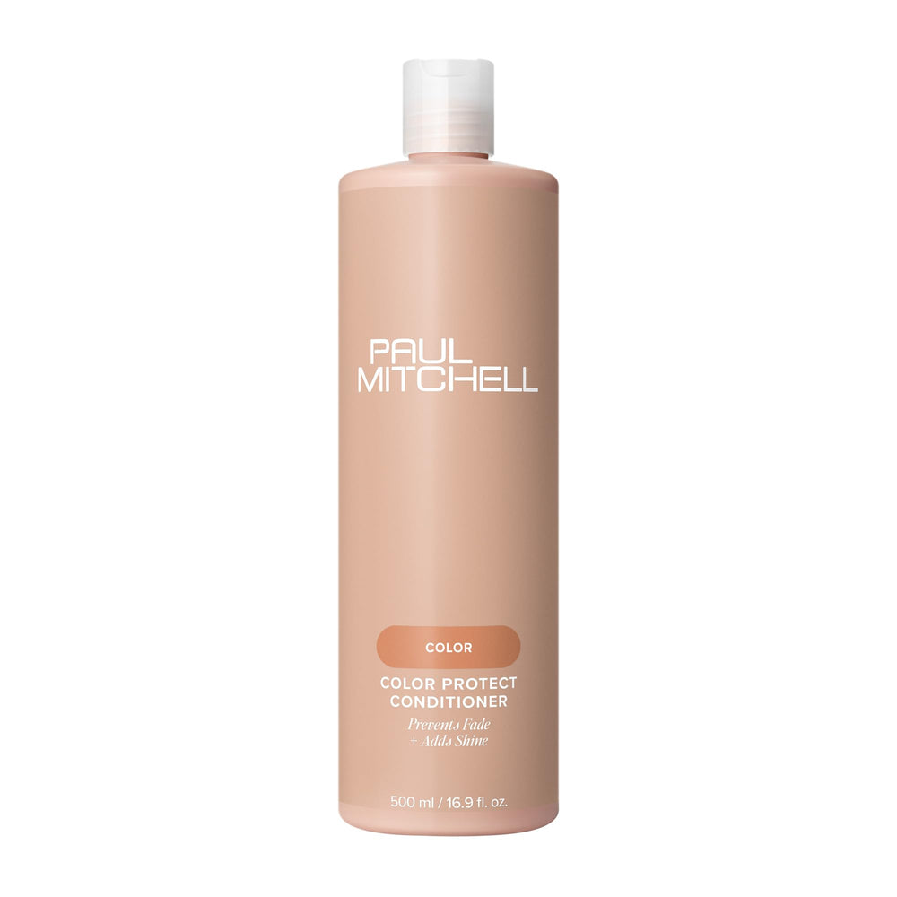 Acondicionador Paul Mitchell Color Protect en bote que prolonga el color y aporta brillo.
