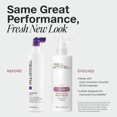 Paul Mitchell Extra-Body Root Boost, aplicador preciso eleva raíces y aporta volumen.