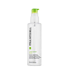 Paul Mitchell Suero Super Skinny en botella para cabello liso y sin frizz.