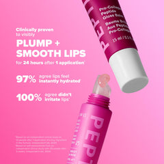 Paula's Choice aplicación sobre labios desnudos o color ofrece brillo jugoso.