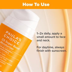 Paola's Choice C5 Super Boost vitamina C 5% para tono uniforme.