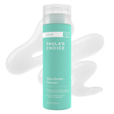 Paula's Choice CALM Ultra-Gentle Cleanser bottle front calms sensitive skin during cleansing.