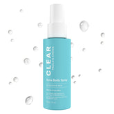 Paula's Choice CLEAR Back & Body Acne Spray en la espalda para acné persistente.