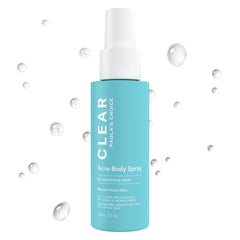 Paula's Choice CLEAR Back & Body Acne Spray en la espalda para acné persistente.