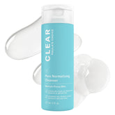 Paula's Choice CLEAR Pore Cleanser front label shows fragrance-free formula for sensitive skin.