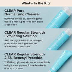 Paula's Choice Clear Kit tratamiento con peróxido de benzoilo para brotes
