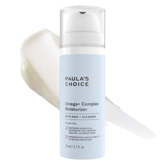 Paula's Choice Omega+ Complex – crème visage légère pour hydratation durable et confort.