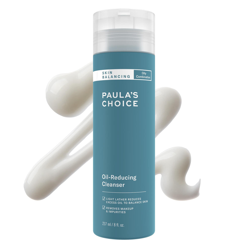 Paula's Choice Skin Balancing limpiador, botella, limpieza suave para piel grasa