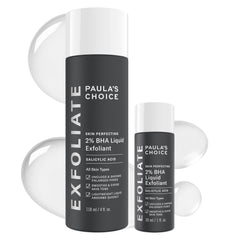 Paula's Choice Skin Perfecting 2% BHA, botella grande, exfoliante diario para poros más limpios.