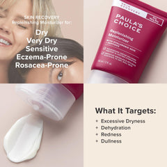 Paula's Choice Skin Recovery con hialuronico, ingrediente clave para hidratación.