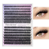 Pawotence: grupos de pestañas 280pcs para un look denso y natural