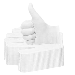 Guantes Paxcoo de algodón blancos para uso nocturno, suaves para el cuidado de las manos.