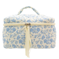 PAZIMIIK bolso maquillaje algodón exterior acolchado, organizado y elegante para viajar