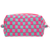 PAZIMIIK bolso maquillaje rectangular portátil, ideal para viaje diario.
