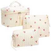 PAZIMIIK neceser grande para viaje con acolchado, ideal para maquillaje y cosméticos.