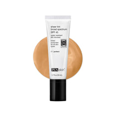 PCA SKIN protector solar tintado en tubo, protección SPF 45 para piel sensible.