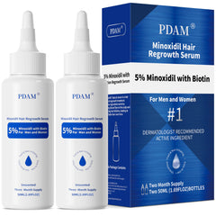 Pdam Minoxidil botella para crecimiento capilar en hombres mejora densidad