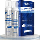 Botella de Pdam Minoxidil Espuma con aplicación suave para el cabello.