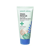Peach Slices: bote de crema con mucina de caracol para hidratación profunda.