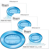 Pears jabon glicerina azul transparente: hidratante suave para la piel.