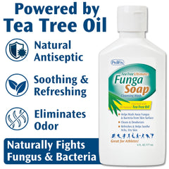 Pedifix Fungasoap: ducha corporal para cuerpo limpio y piel fresca.
