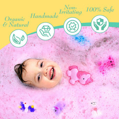 Bombas de baño veganas adecuadas para toda la familia Perjoy.