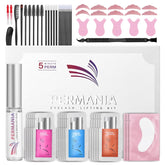 PERMANIA kit levantamiento de pestañas empaque: todo en un lote práctico para casa