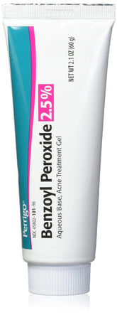 Perrigo gel para acné en tubo de 60 g, textura suave para la piel