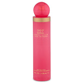 Perry Ellis 360° Coral, botella de bruma corporal para aroma floral y afrutado diario.